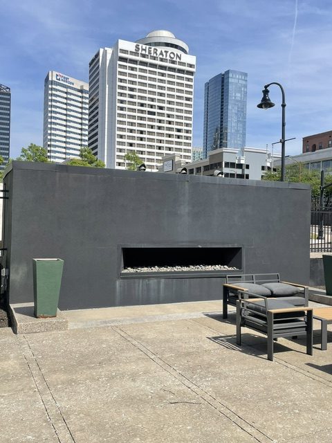 downtown commercial exterior by 99 Dollar Painter in Middle Tennessee