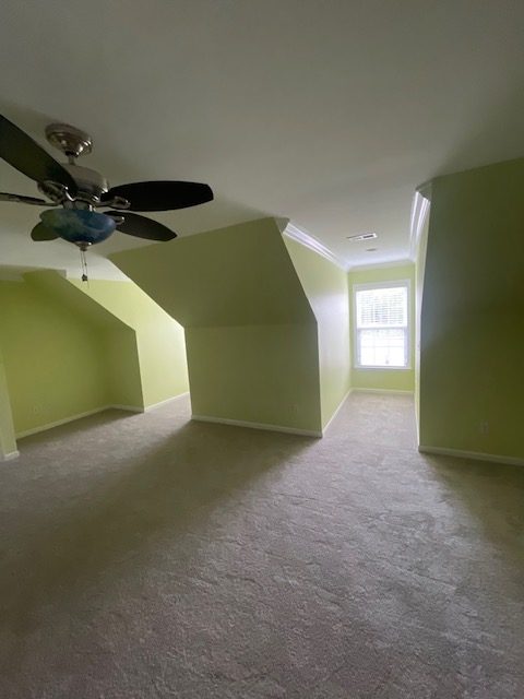 green attic bedroom painting by 99 Dollar Painter in Middle Tennessee