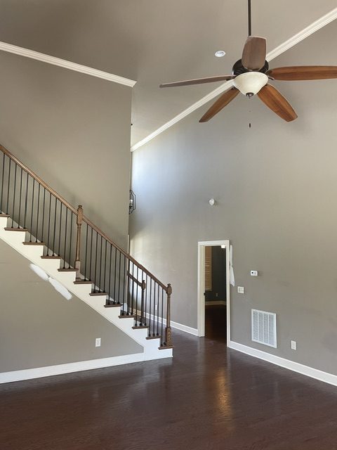 interior stairwell painting by 99 Dollar Painter in Middle Tennessee