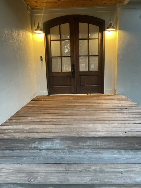 painted front entry by 99 Dollar Painter in Middle Tennessee